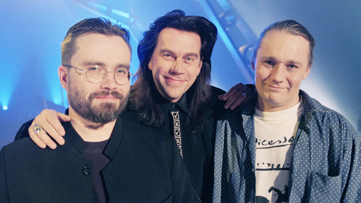 Esa Kaartamo, Mikko Kuustonen ja Edu Kettunen.