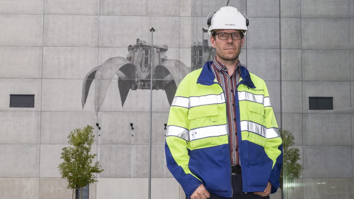Vantaan Energian tuotantopäällikkö Kalle Patomeri