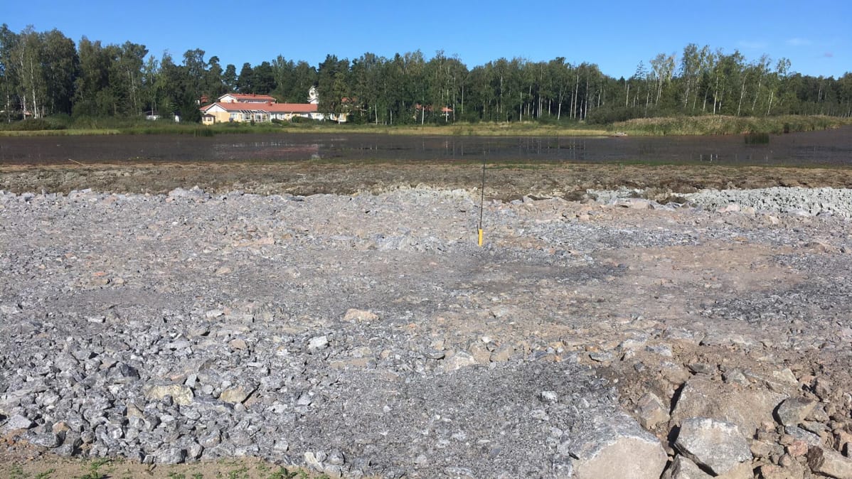 tukipenger Pukinjärven vieressä