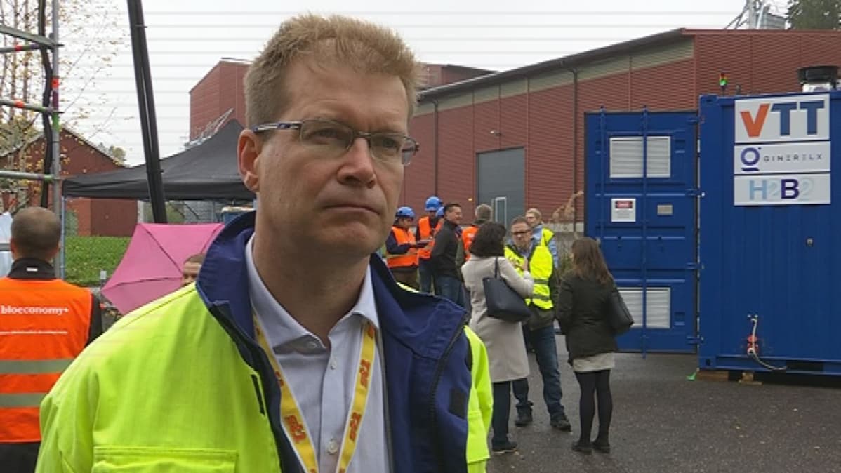 St1:n jalostustoiminnan johtaja Patrick Pitkänen