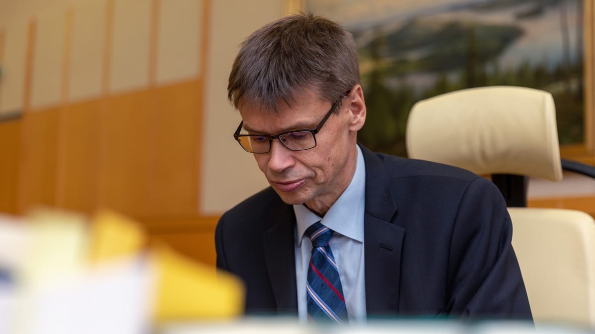 Korkeimman hallinto-oikeuden presidentti Kari Kuusiniemi.