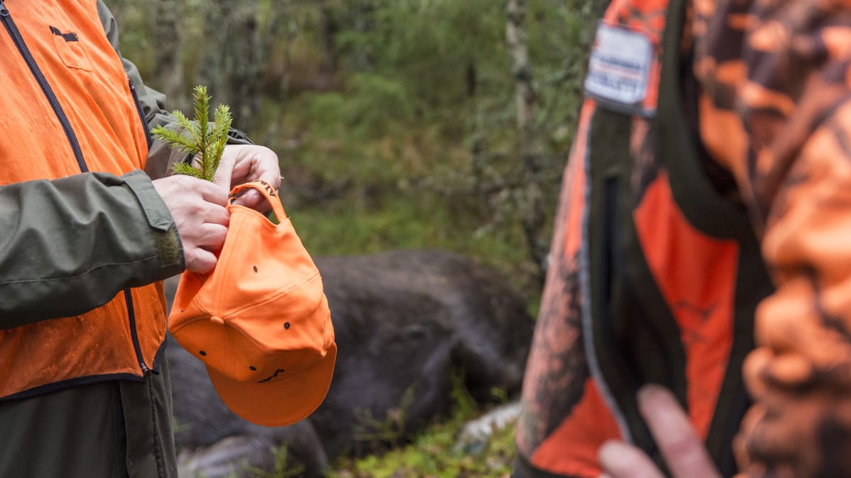 hirvimetsä metsästys metsästäjät huomioväri