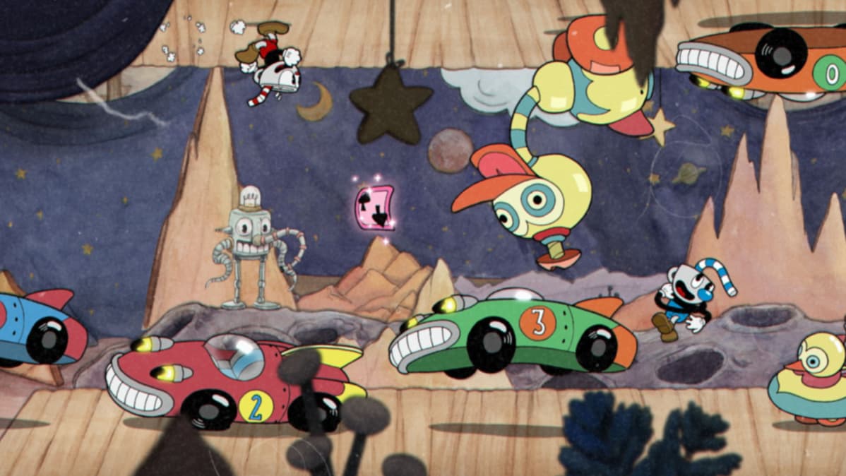 Cuphead, tietokonepeli, animaatio