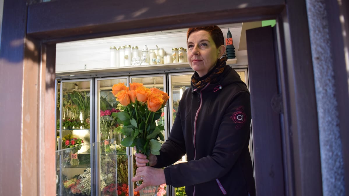 Yrittäjä Leena Järvinen