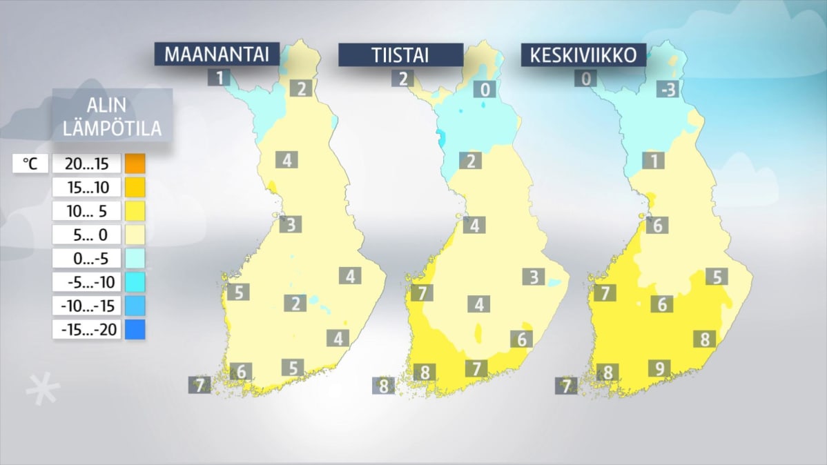 Lämpötilakartat