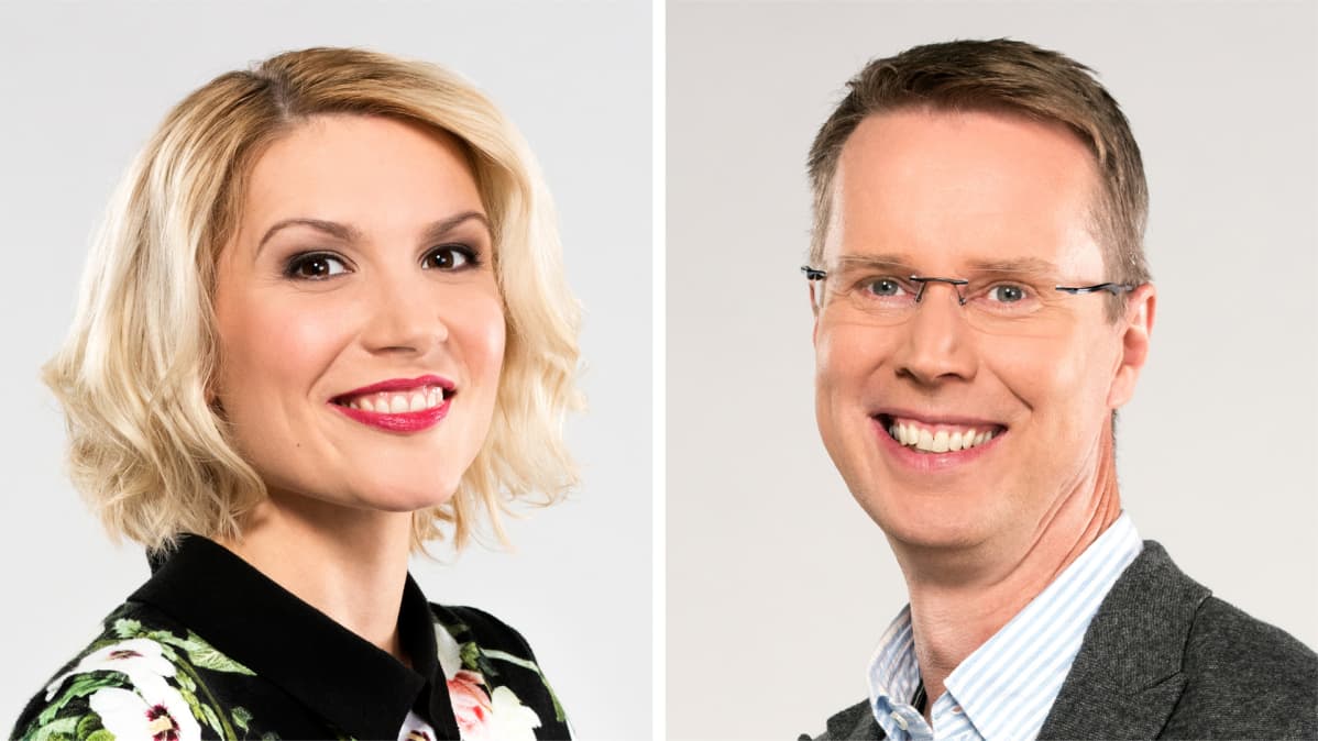 Sanna Savikko ja Nicklas Wancke.