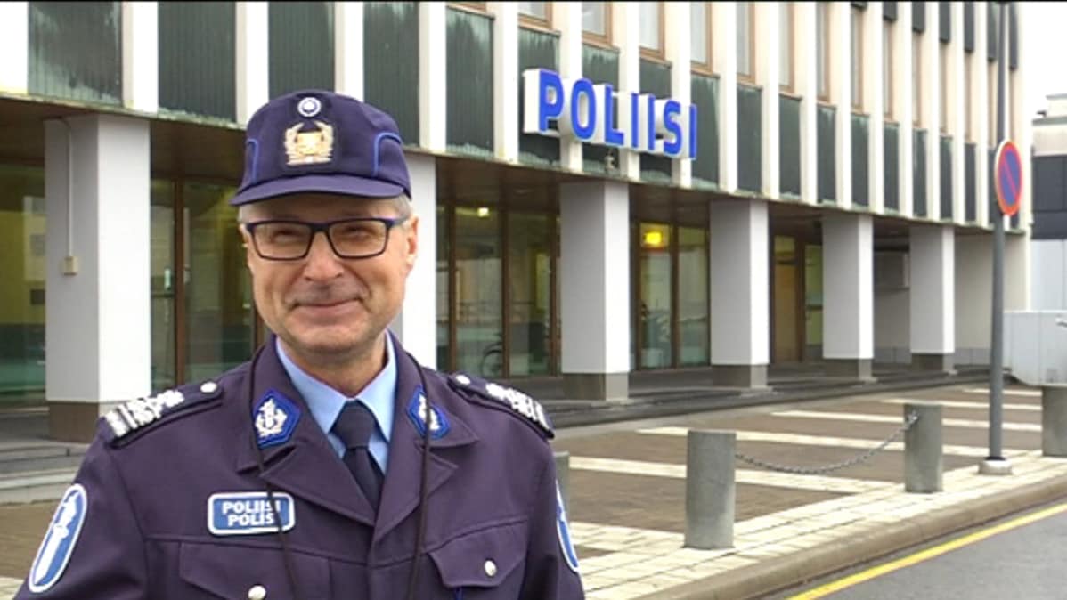Ylikomisario Simo Pukkila Lounais-Suomen poliisilaitokselta.