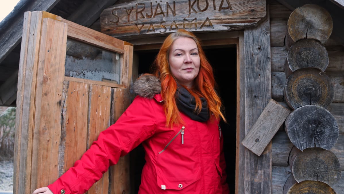 Ylivieskan Raudaskylän kyläyhdistyksen puheenjohtaja Tanja Laakkonen.