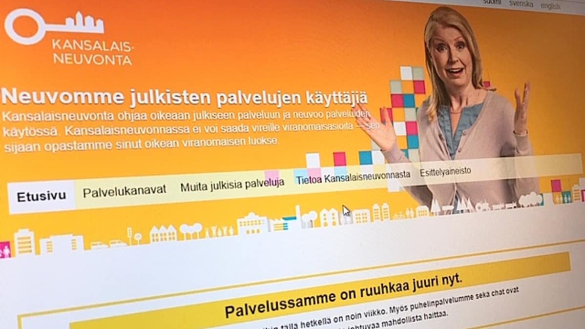 kansalaisneuvonta, nettisivu