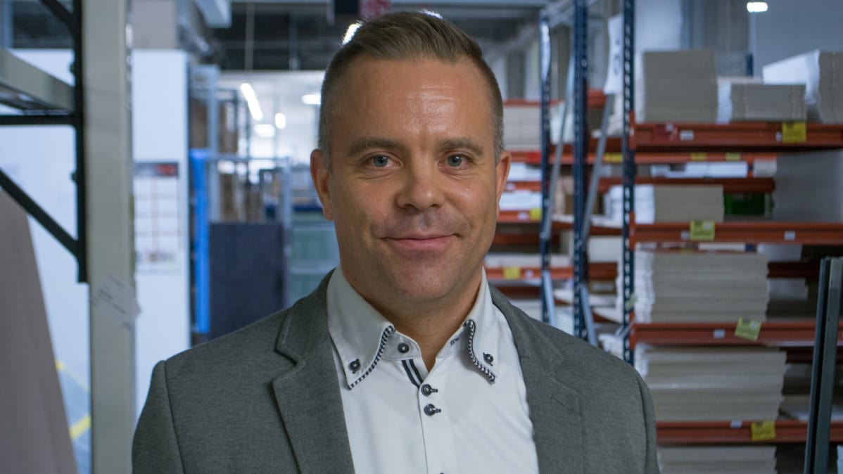 Toimitusjohtaja Janne Lehtonen Mellano