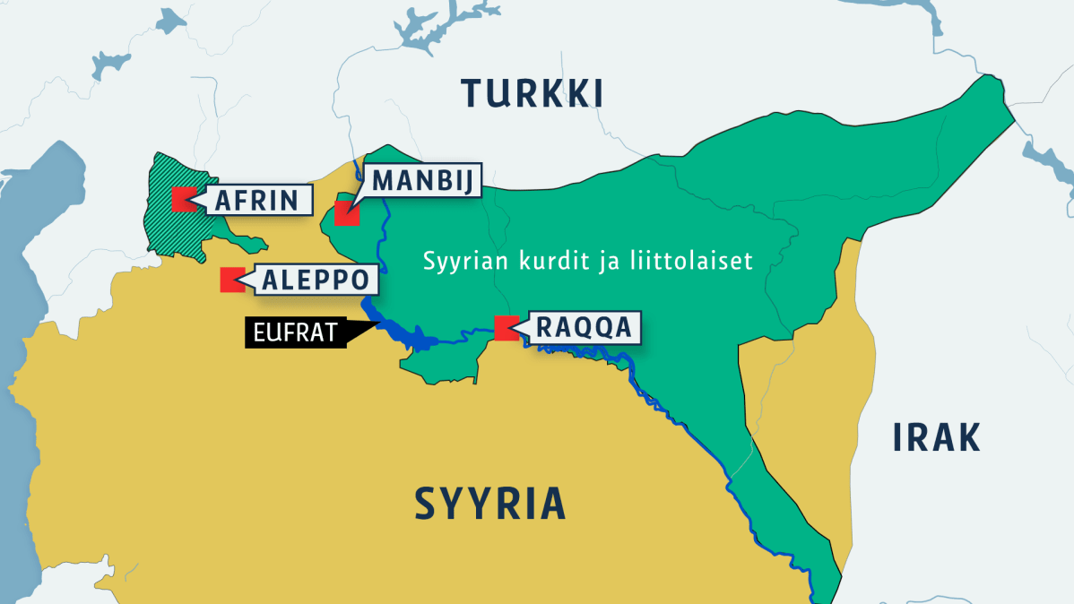 Syyrian kurdialueet