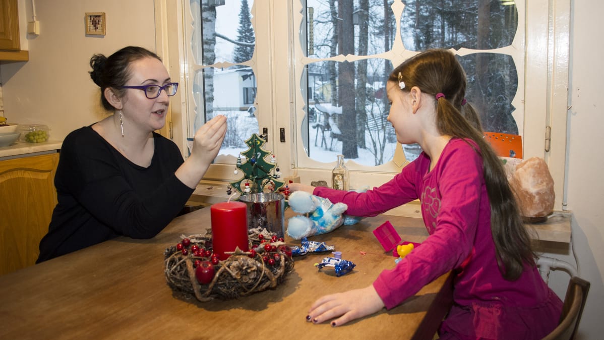Chloe ja Elsie Järvinen