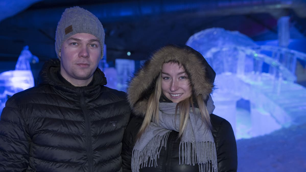 Teemu Auvinen ja Juulia Jääskeläinen