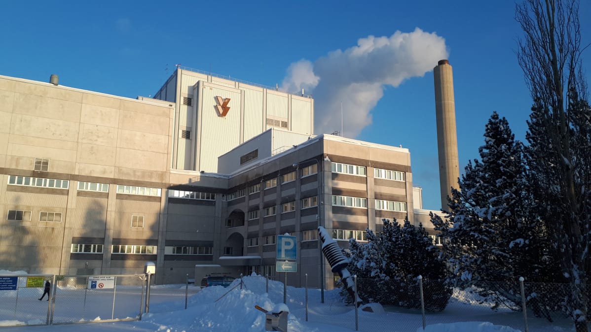 Seinäjoen voimalaitoksen päärakennus.
