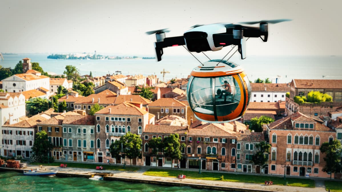 Dronematkailu / Yle
