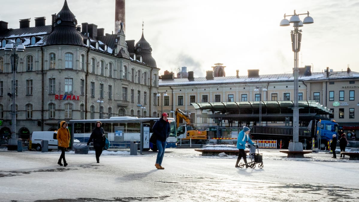 Liukasta Tampereella