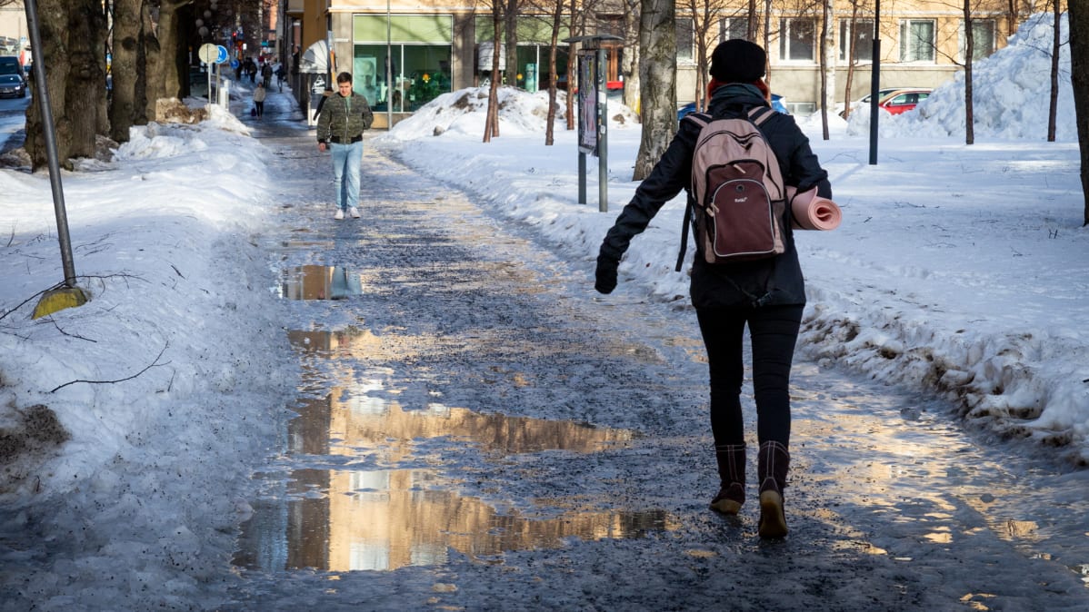 Liukasta Tampereella