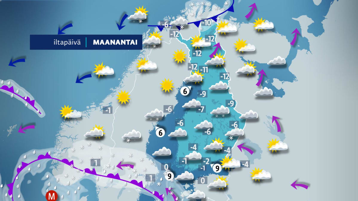 Iltapäivän sää