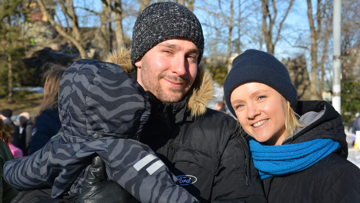 Jonas Möller ja Ada Selänniemi.