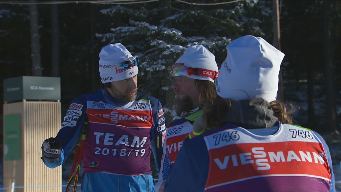 Jarkko Siltakorpi (vas.) ja Danielo Müller.