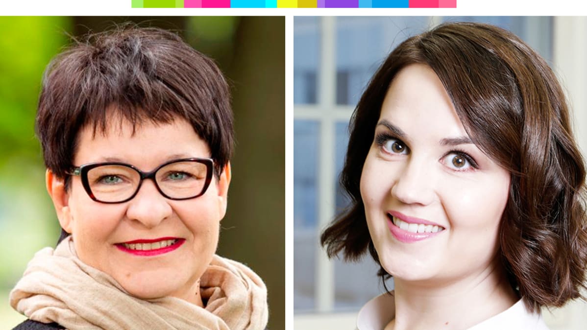 Tarja Filatov ja Sanni Grahn-Laasonen
