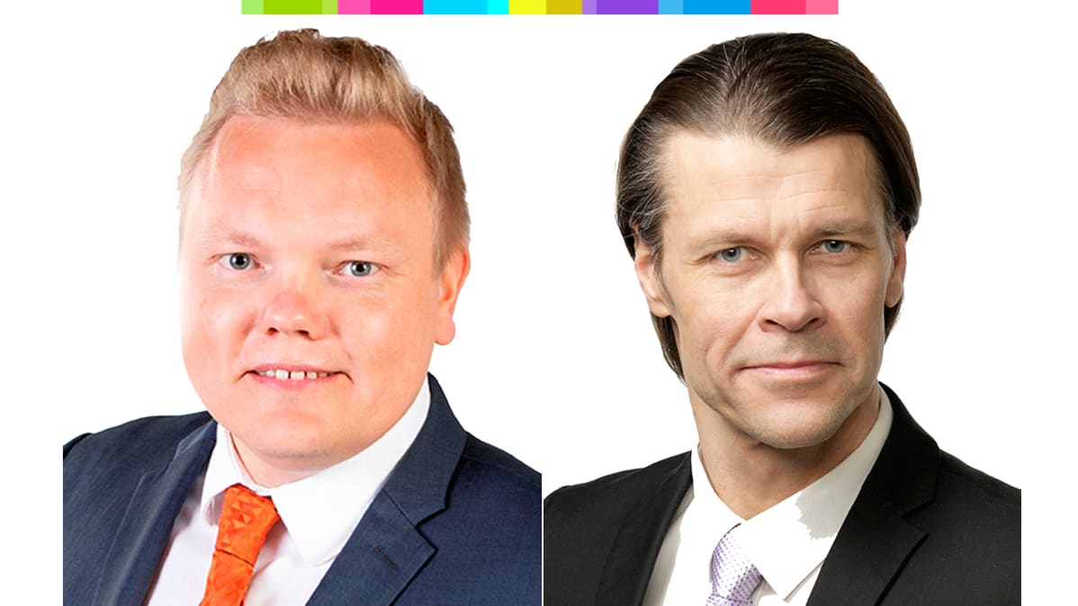 Antti Kurvinen ja Pasi Kivisaari