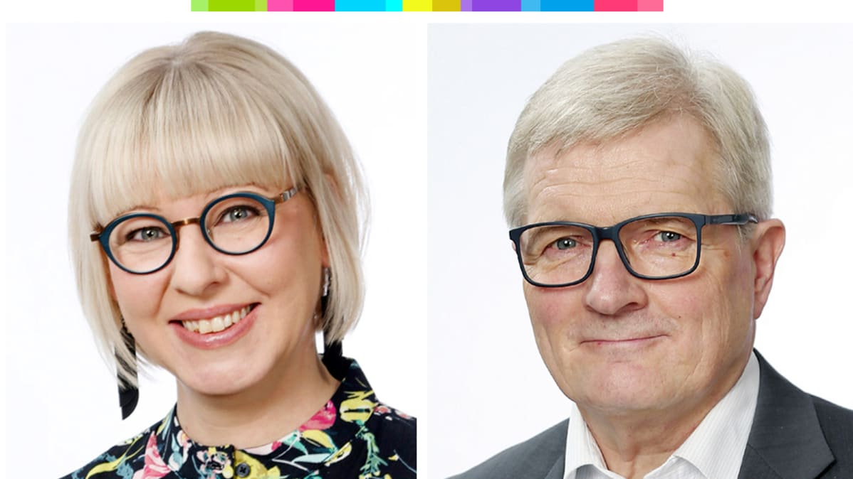 Aino-Kaisa Pekonen ja Johannes Koskinen