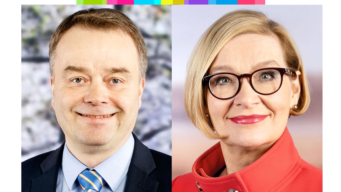 Janne Sankelo ja Paula Risikko