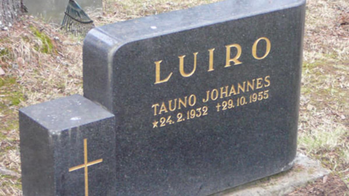 Tauno Luiron hauta