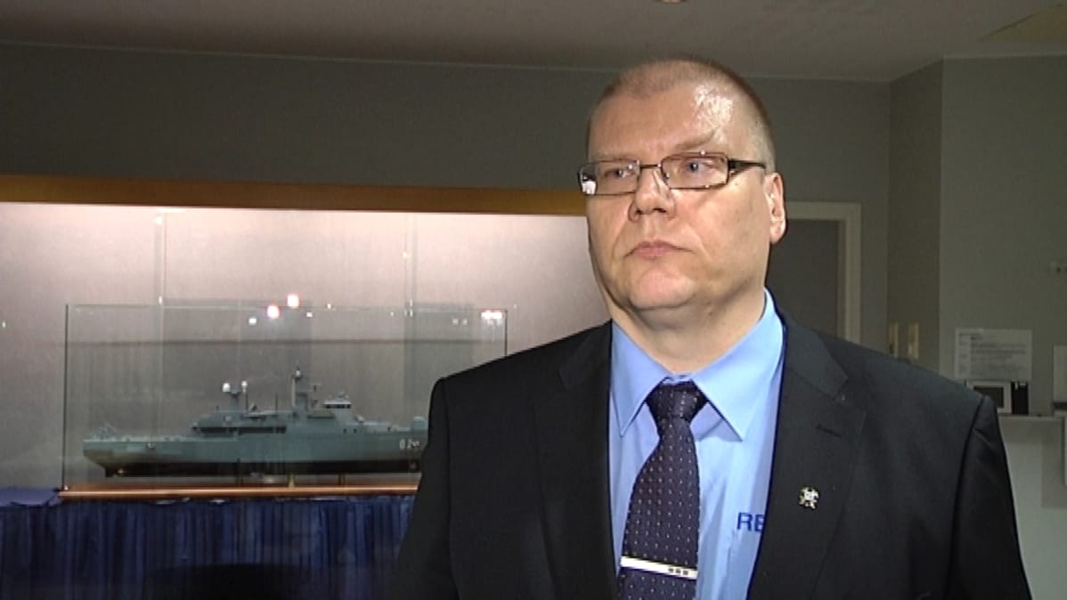 Reserviläisliiton toiminnanjohtaja Olli Nyberg.
