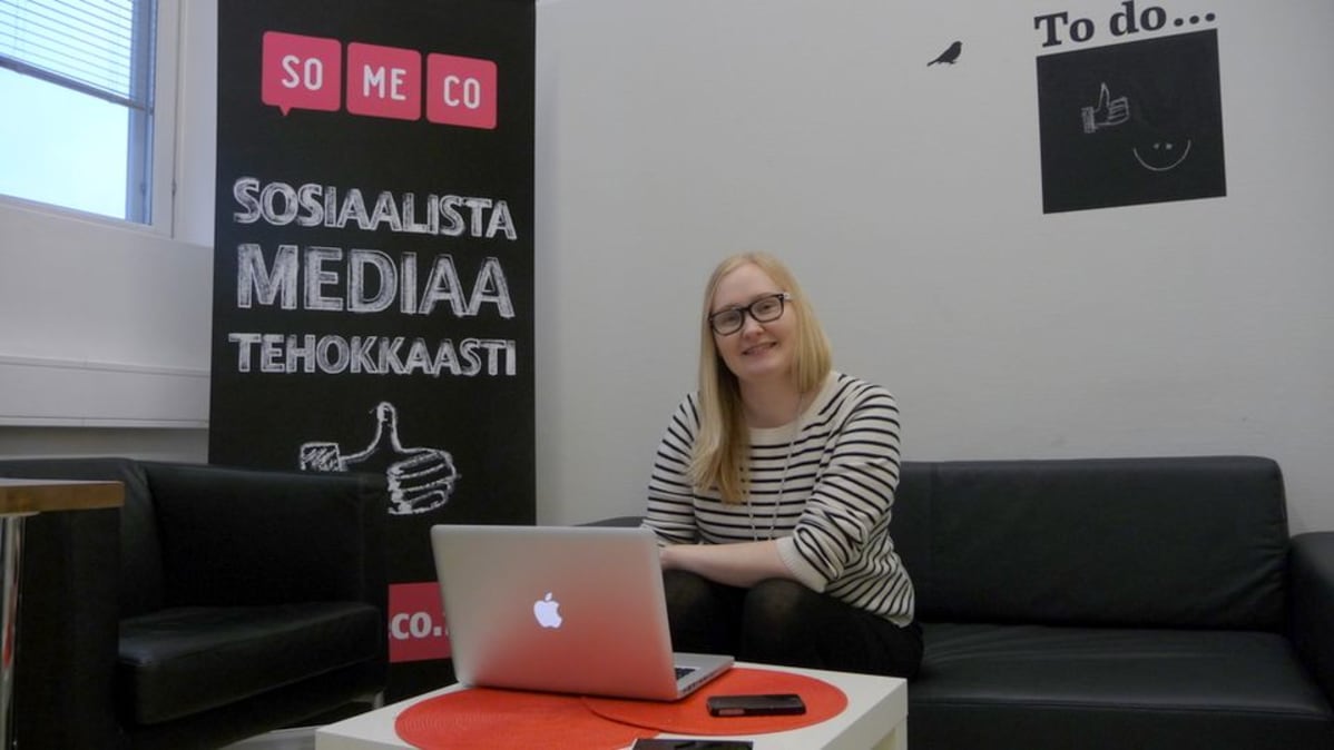 Somecon toimitusjohtaja Minna Valtari
