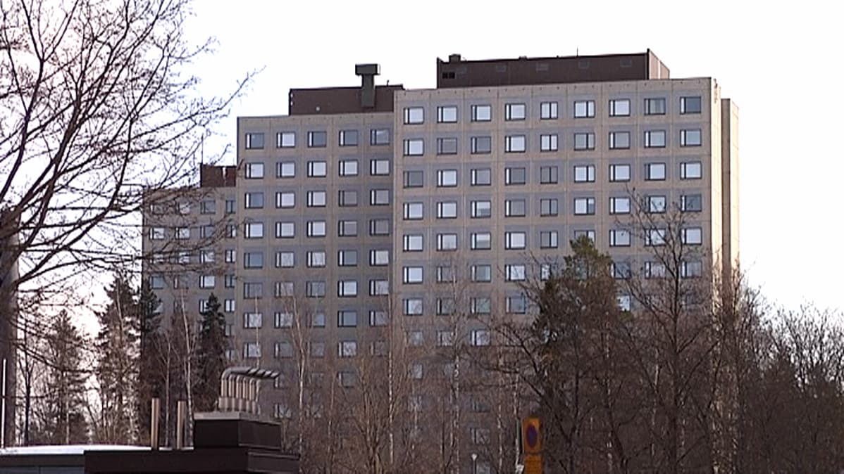 Kerrostalo Hervannassa.