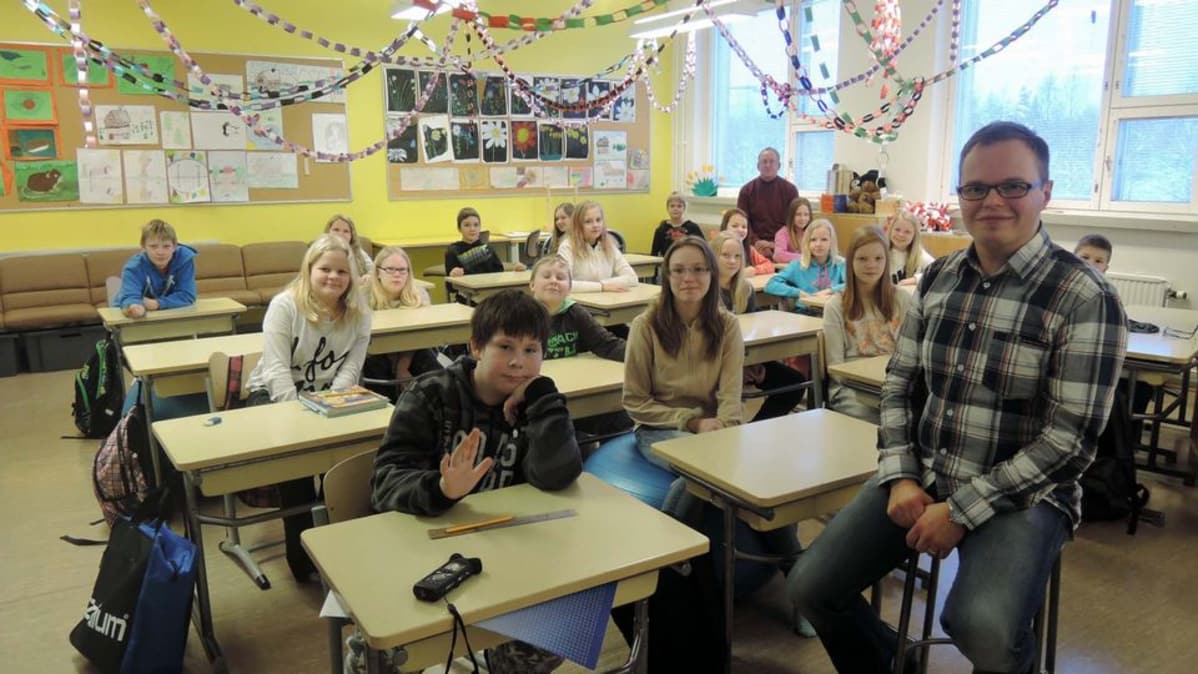 Särkelän koulu koulunjohtaja Ilpo Tervonen.