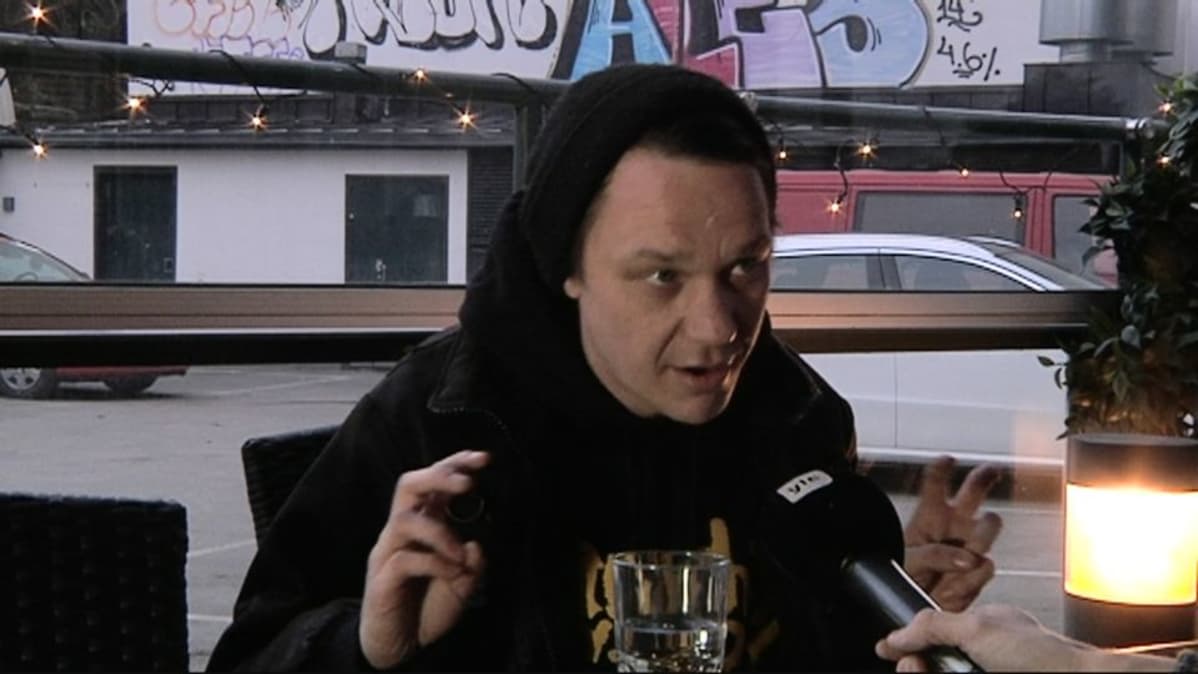 Pää kii -yhtyeen Teemu Bergman.