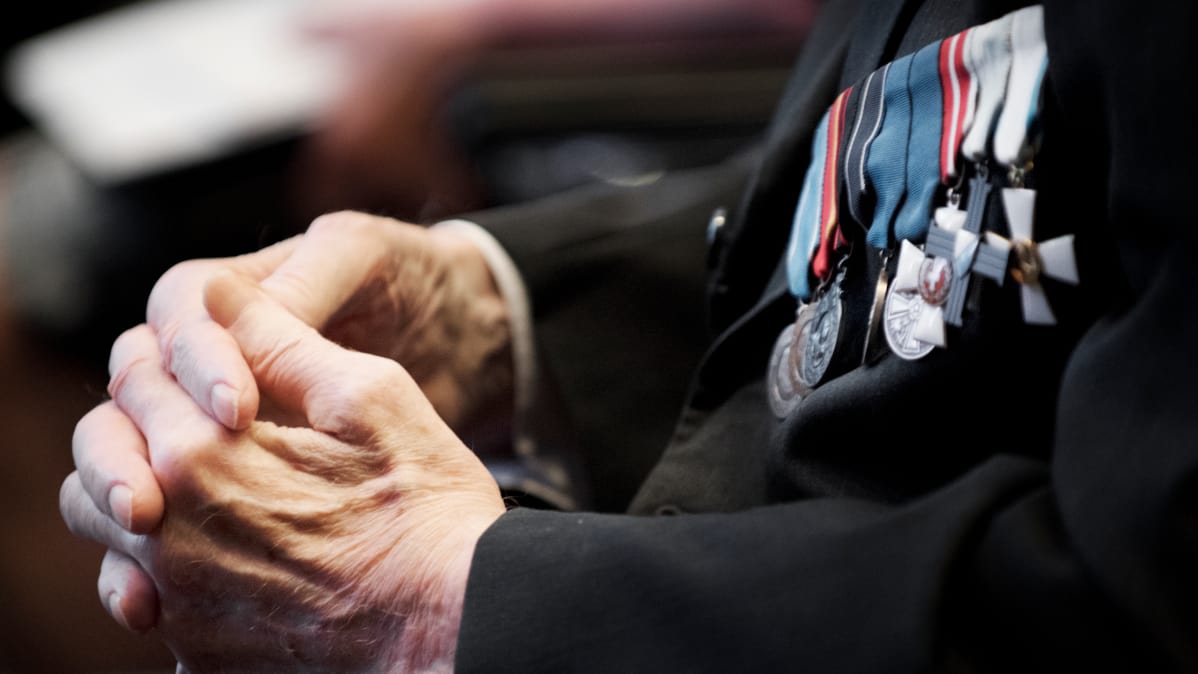 Sotainvalidien Veljesliiton pääjuhla Helsingin Messukeskuksessa.