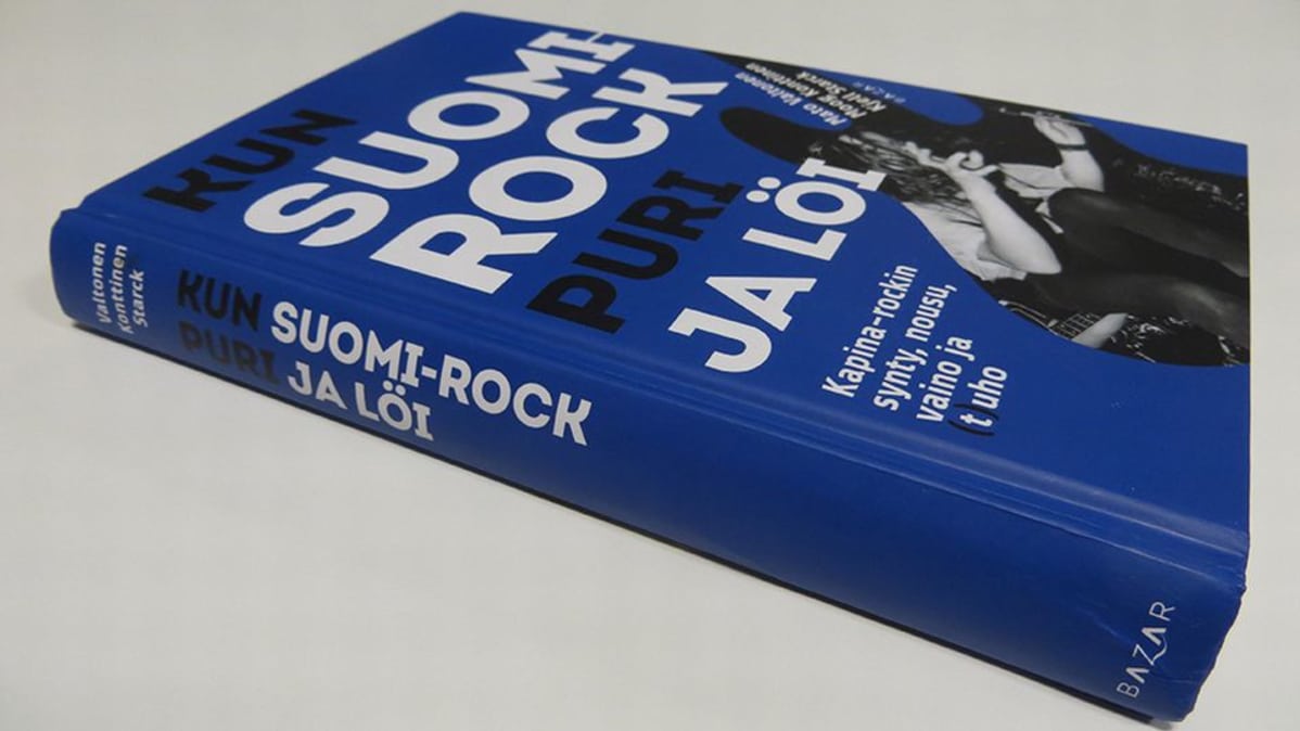 Kirja "Kun Suomi-rock puri ja löi".