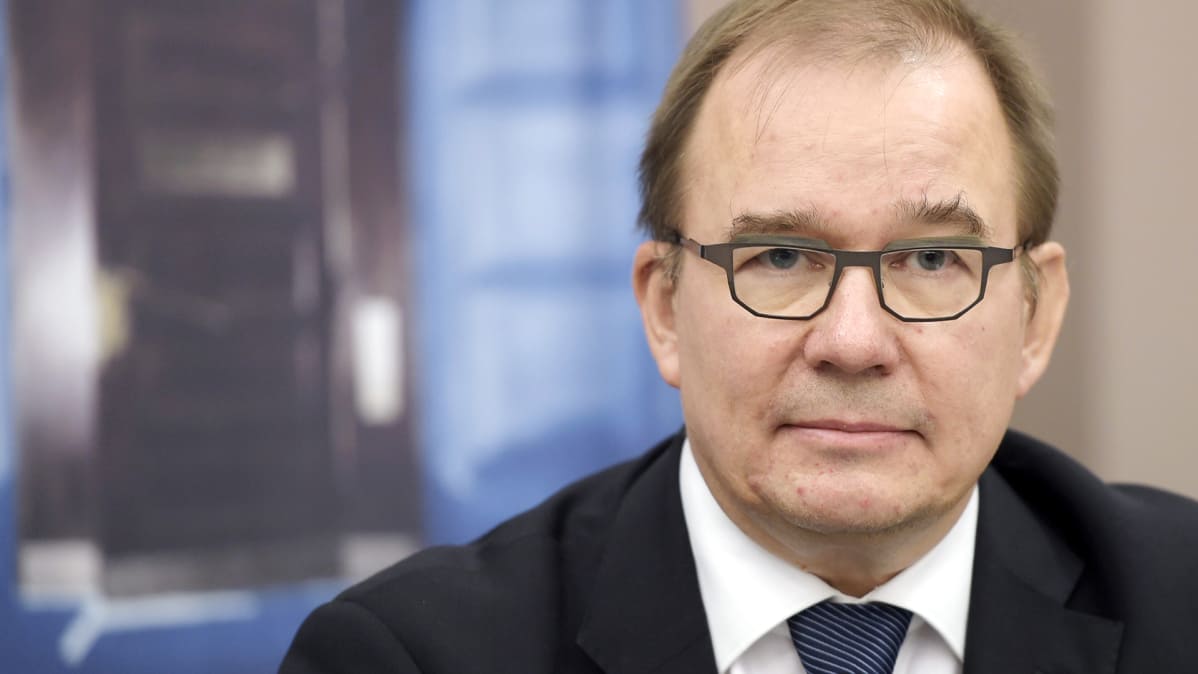 Suojelupoliisin päällikkö Antti Pelttari Supon tiedotustilaisuudessa Helsingissä.