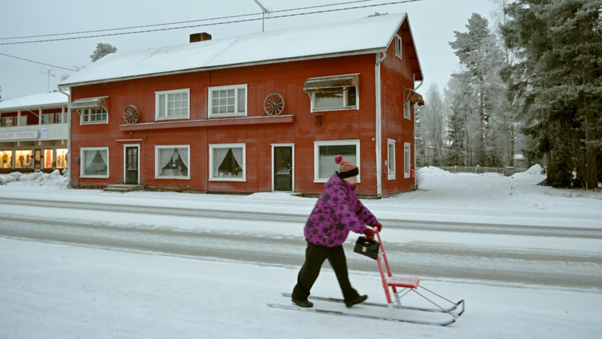Vaalan keskustaa.
