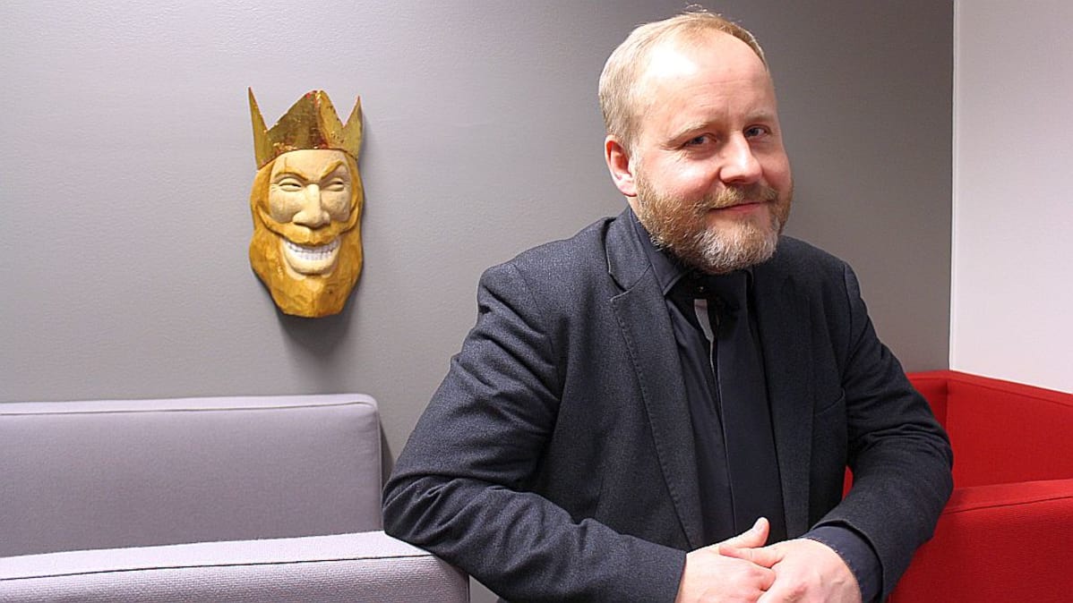 Arkkitehti Samuli Miettinen JKMM Arkkitehdit -toimistosta.