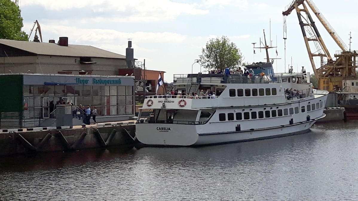 M/S Carelia Viipuri satama risteilyt Saimaan kanava
