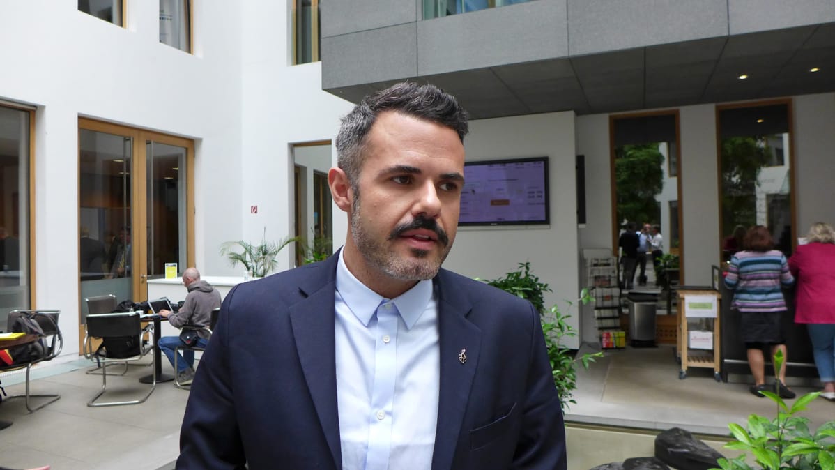 Amnestyn tutkija Marco Perolini.