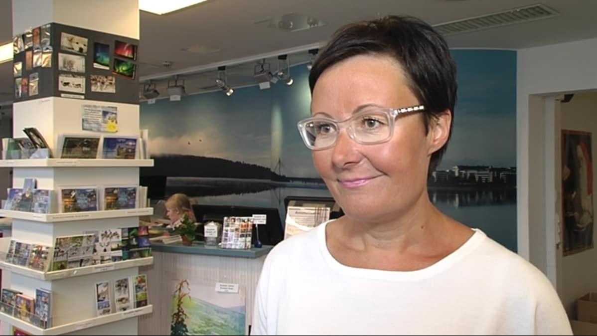 Visit Rovaniemen toimitusjohtaja Sanna Kärkkäinen.