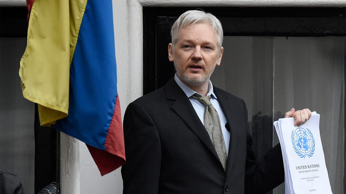 Julian Assange.