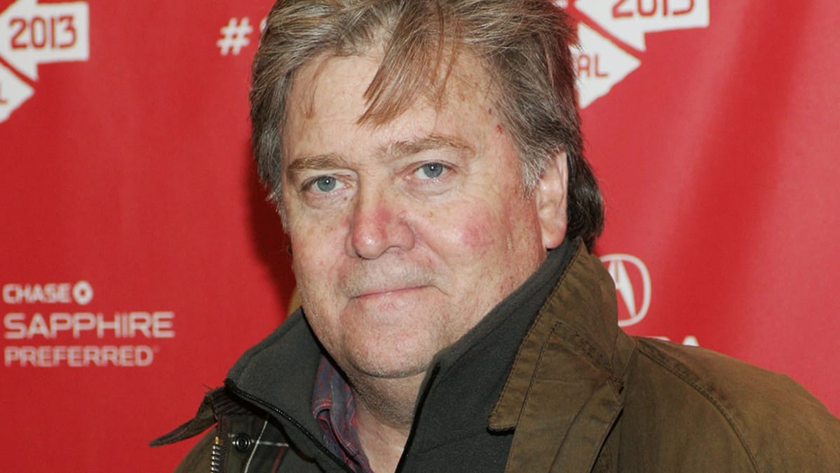 Steve Bannon Sundance Film Festivalin punaisella matolla tammikuussa 2013.