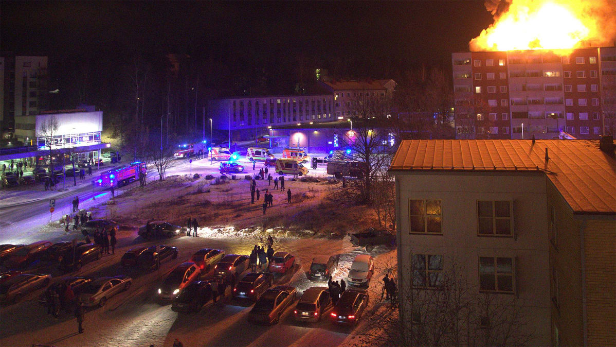 Käräjäkatu 7:n tulipalo Riihimäellä
