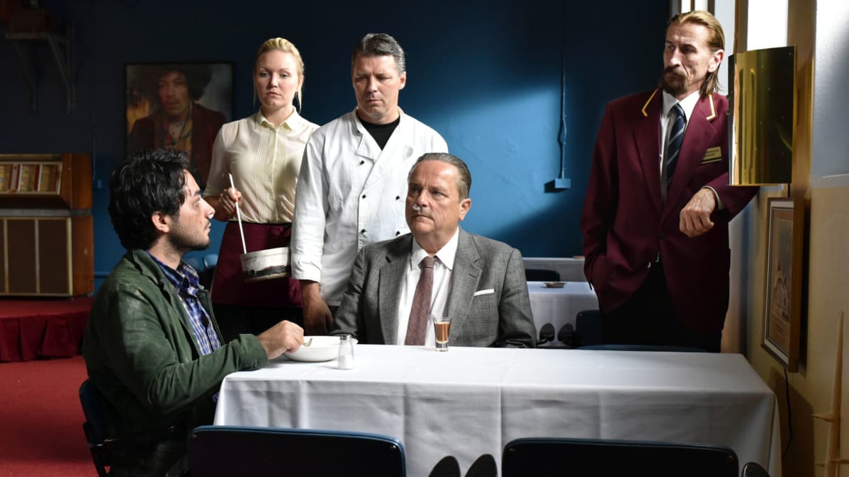 Aki Kaurismäen elokuvasta Toivon tuolla puolen.