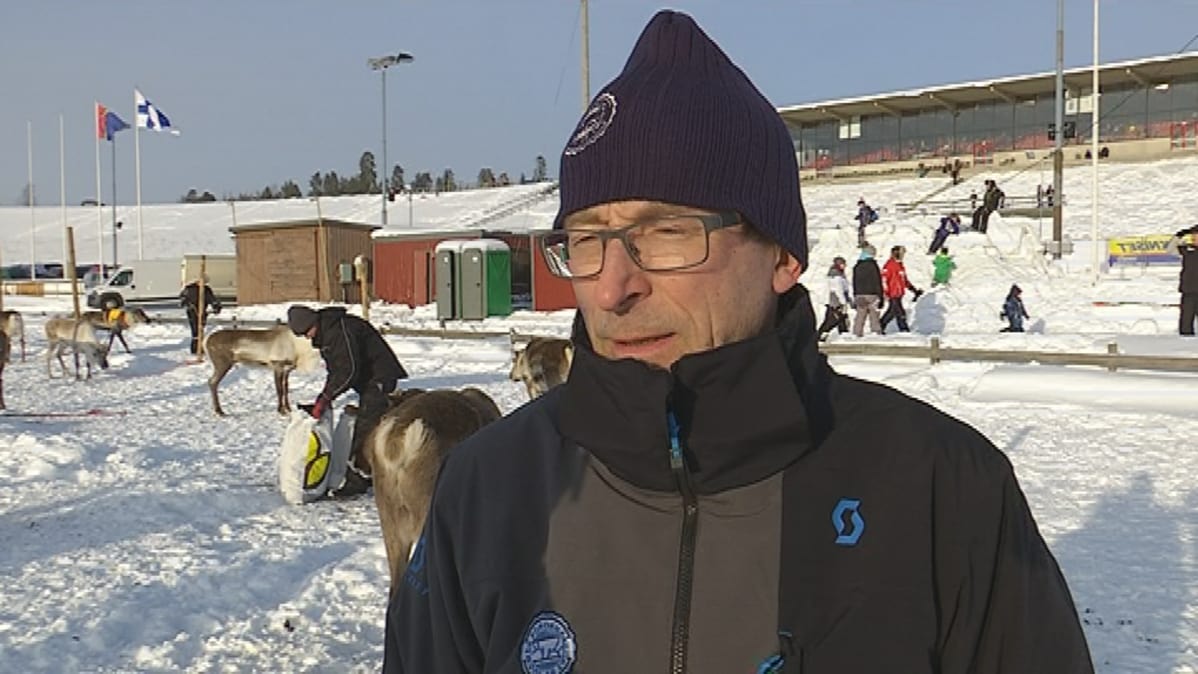 Suomen porokilpailijat ry:n hallituksen jäsen Seppo Koivisto