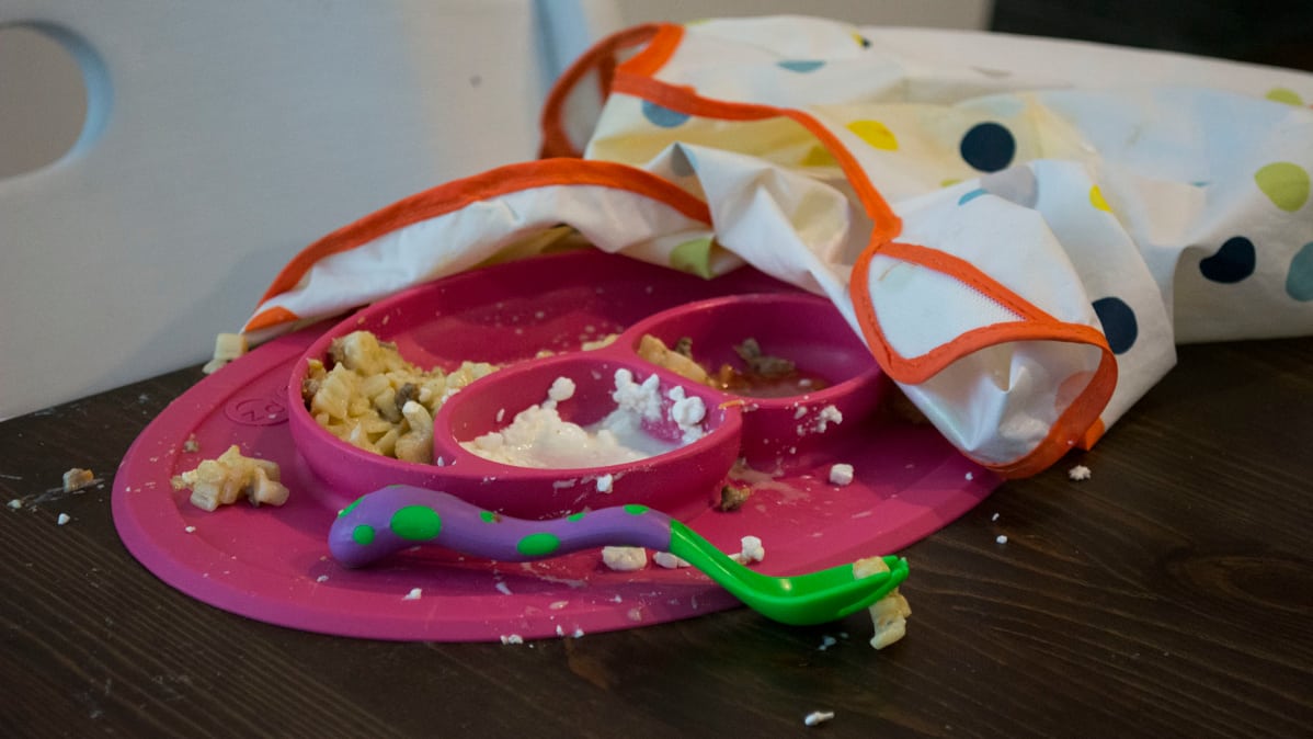 Lapsen ruokalautanen.