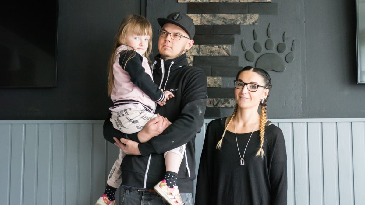 Rockers-kivipajan yrittäjät Jussi Sonninen ja Sara Vaskivuo.