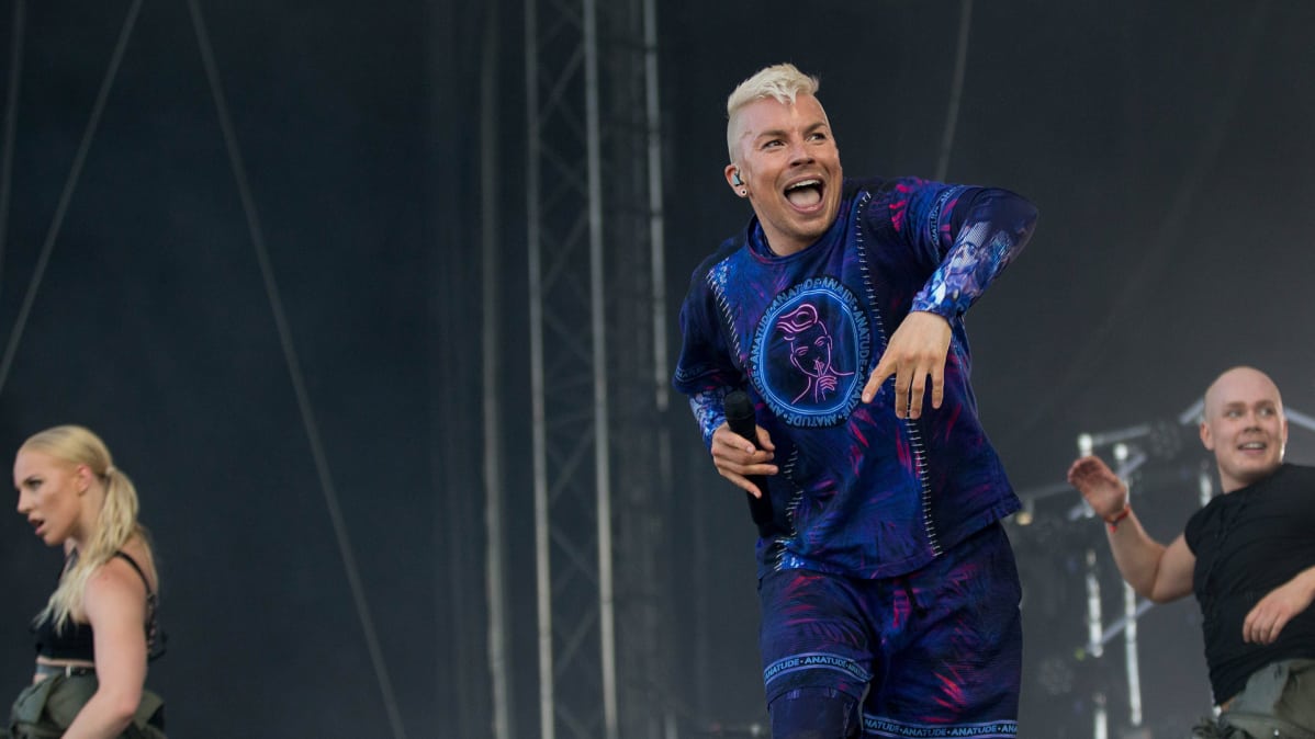 Antti Tuisku esiintyy Ruisrockissa lauantaina 8. heinäkuuta 2017.